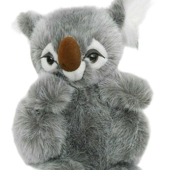 Unipak Other - Vintage Ret. Unipak #1774 Koala Bear Grey Plush Stuffed Animal 10" w/ Hang Tag
